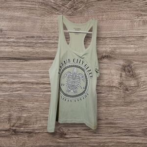 Panama City Beach Stay Salty Culture Southern Spirit Womens L Racerback Tanktop